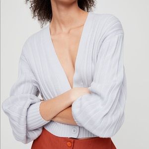 COPY - Wilfred Thais Cardigan - Gull Grey (?) - 2XS